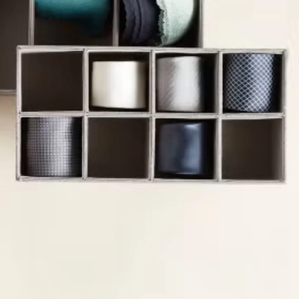 NWT Cambridge Drawer Organizer 8-Section in Grey (but looks brown)